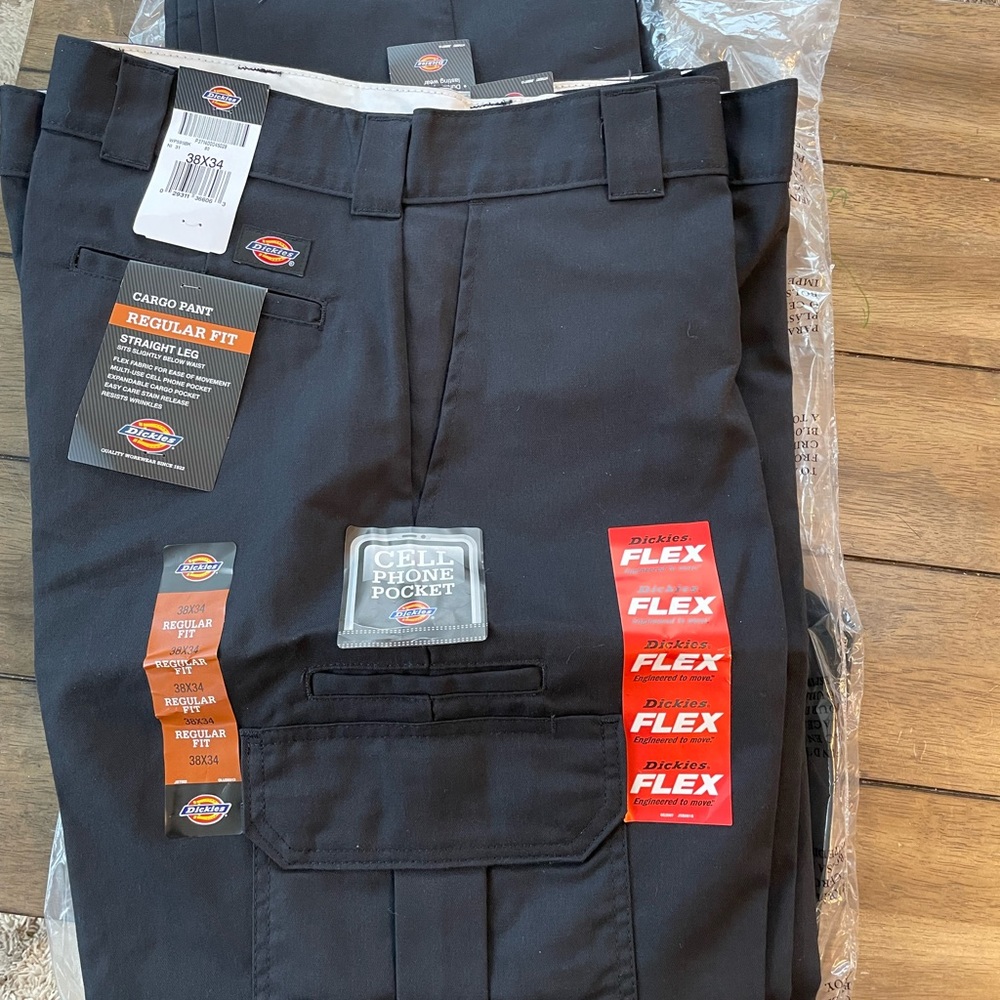Dickies regular fit straight led pants